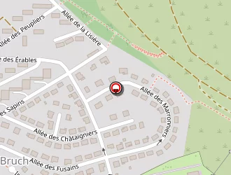 Carte de Amis De La Nature à Forbach