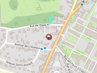 Carte de Boulodrome Fourachaux à Senlis