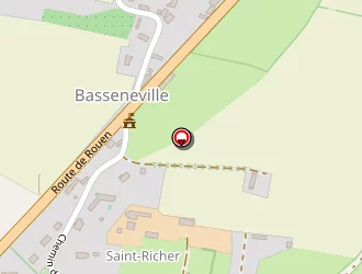 Carte de Douville David à Basseneville