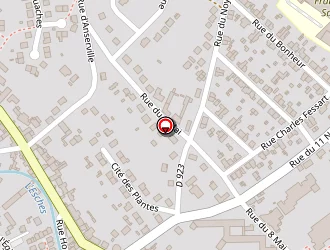 Carte de La Poste à Bornel