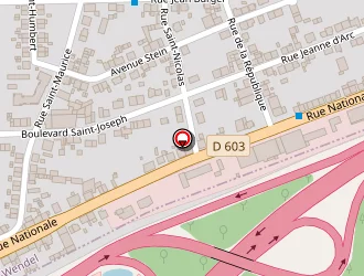 Carte de Espace Beauté à Stiring-wendel