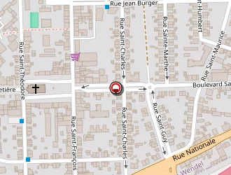 Carte de Gazzola Anthony à Stiring-wendel