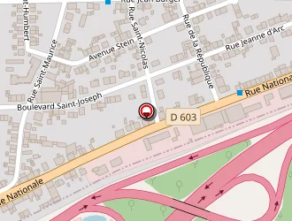 Carte de Express-boissons à Stiring-wendel