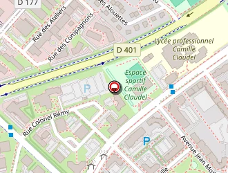 Carte de Inter-hôtel Otelinn à Caen