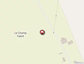 Carte de De Melzicourt à Servon-melzicourt