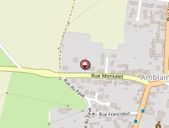 Carte de Cabaro à Amblainville