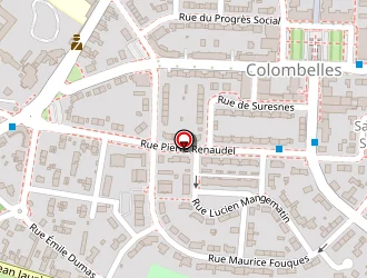 Carte de Laurence Dinet à Colombelles