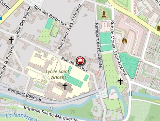 Carte de Dreux Jacques à Senlis