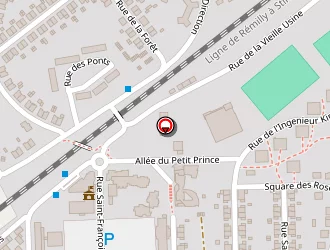 Carte de La Poste à Stiring-wendel