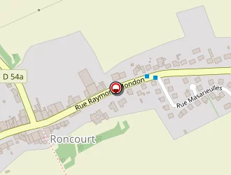 Carte de Stade à Roncourt