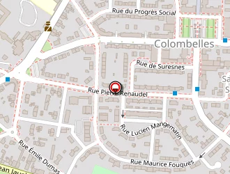 Carte de Michelle Philippe à Colombelles