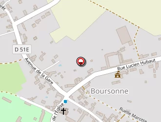 Carte de Mairie De Boursonne à Boursonne