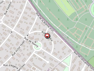 Carte de Caronet à Spicheren