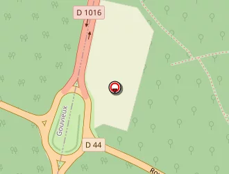 Carte de Hôtel Kyriad à Chantilly