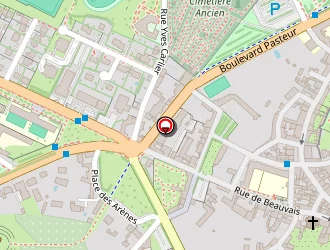 Carte de Jardinerie Kowalczyk à Senlis