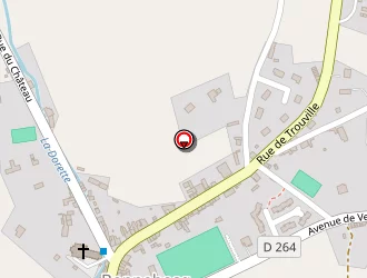 Carte de Agence Postale à Bonnebosq