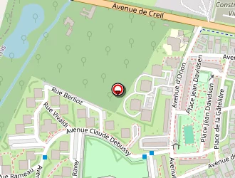 Carte de Boulodrome Marcel Dupres à Senlis