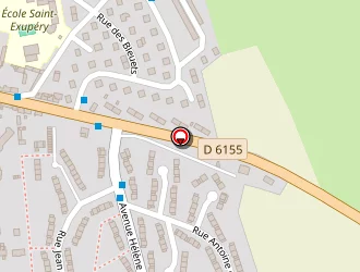 Carte de Od'line à Louviers