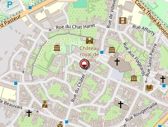 Carte de Glam'nails à Senlis