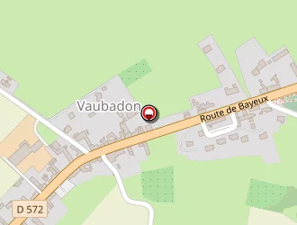 Carte de Courchant Albert à Vaubadon