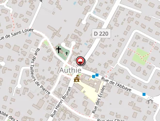 Carte de Le Clos Hamon à Authie