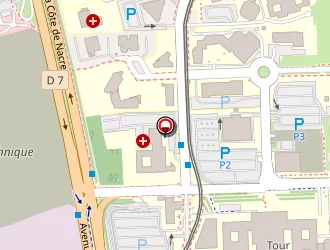 Carte de Pauséôme Aparthotel à Caen