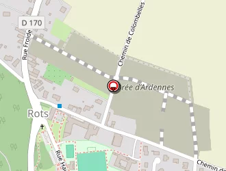 Carte de Boucle De Randonnée à Rots