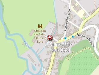 Carte de La Poste à Saint-clair-sur-epte