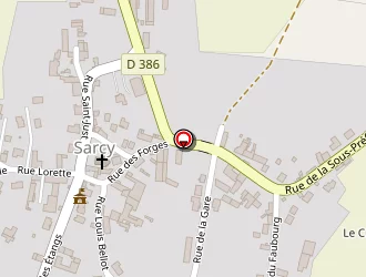 Carte de Deruelle François à Sarcy