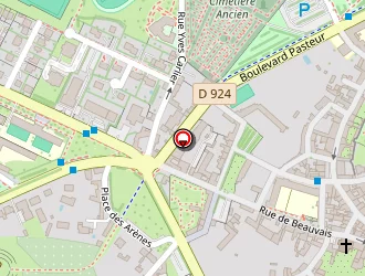 Carte de Cani Minet à Senlis