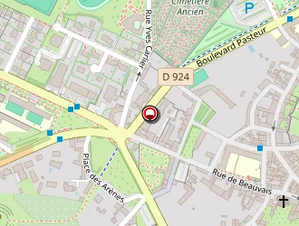 Carte de Collectcash à Senlis