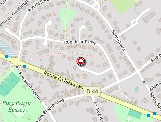 Carte de Précy Thermie à Précy-sur-oise