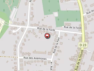 Carte de Berte Maurice à Creutzwald