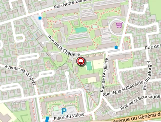 Carte de E.leclerc Drive à Senlis