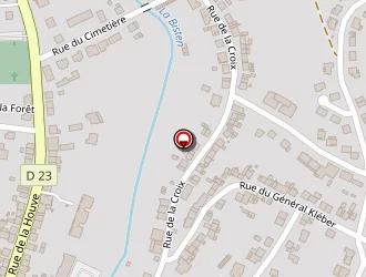 Carte de Saint Hubert à Creutzwald