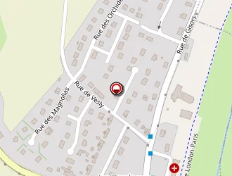 Carte de Pharmacie De Saint Clair à Château-sur-epte