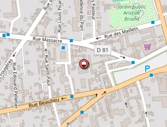 Carte de Dh 92 à Louviers