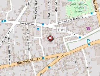 Carte de Direct Plomberie à Louviers