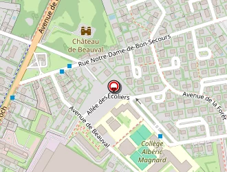 Carte de André Jean à Senlis