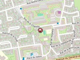 Carte de La Bicyclette à Senlis