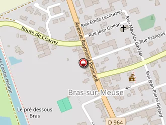 Carte de Macquart Claude à Bras-sur-meuse