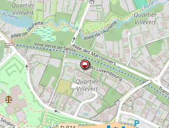 Carte de Carnet De Bal à Senlis