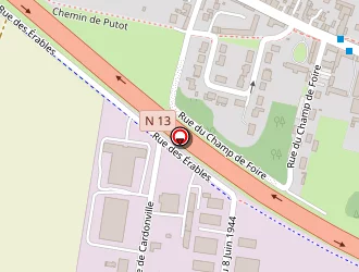 Carte de Dekra Sofian à Bretteville-l'orgueilleuse