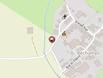 Carte de De L'ampelopsis (gaec) à Béchamps