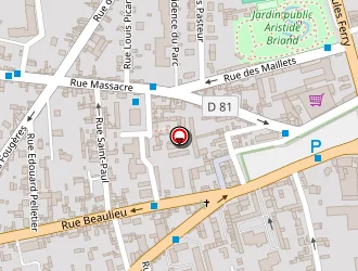 Carte de Glorieux Proprete Maintenance à Louviers