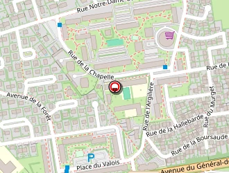 Carte de Claude Donzelle à Senlis