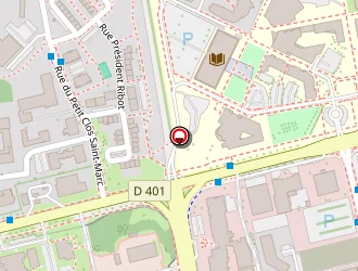 Carte de Complexe Sportif à Caen