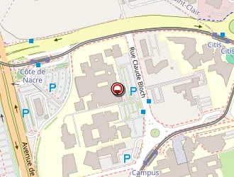 Carte de Ctre De Formation D'apprentis (cci) à Caen