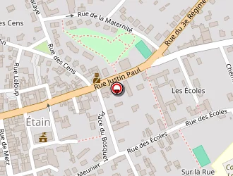 Carte de La Poste à Étain