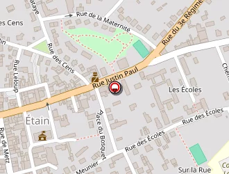 Carte de Deschamps Eric à Étain